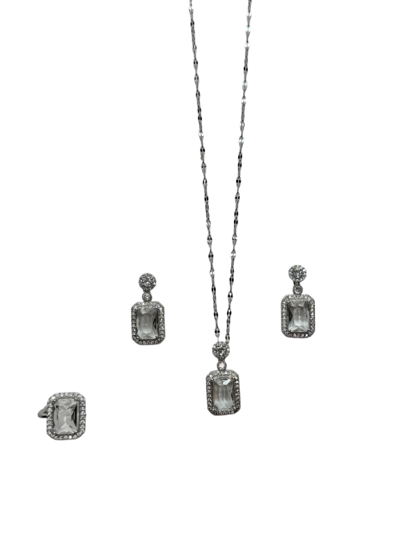 TRITTICO con cristallo trasparente